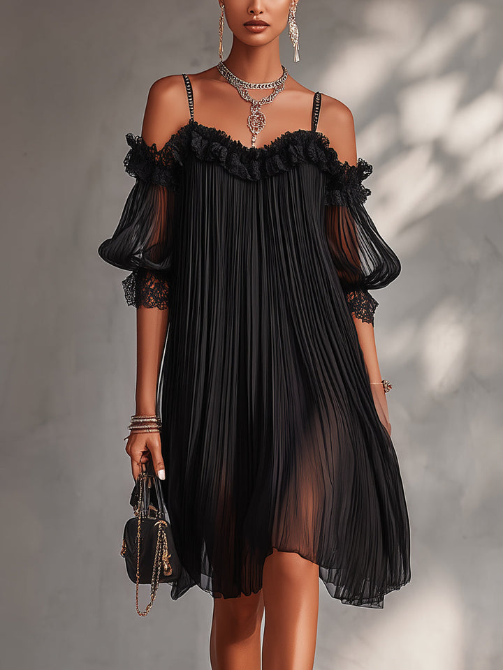 Leorina - Elegantes Trägerkleid in Mini-Länge