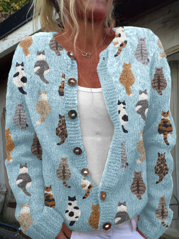 Ellavine - Soft-Touch-Strickjacke