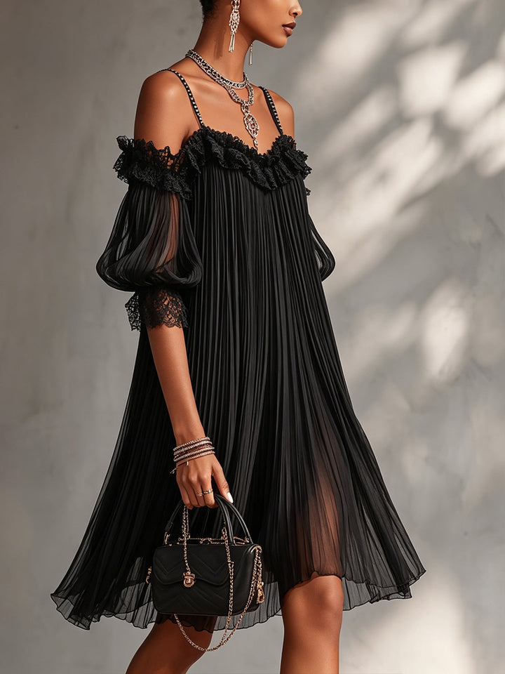 Leorina - Elegantes Trägerkleid in Mini-Länge