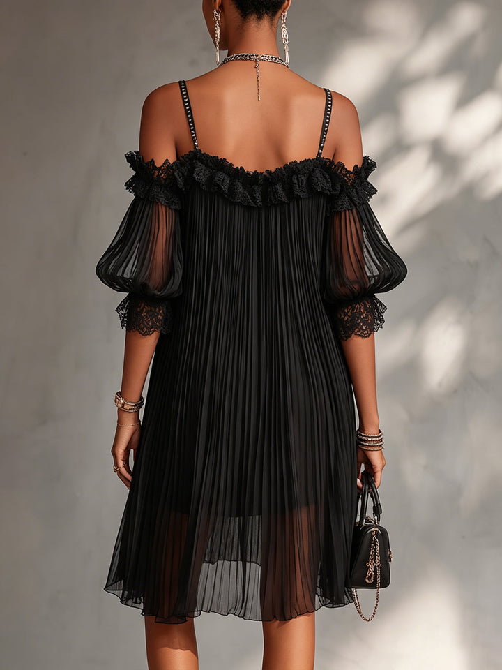 Leorina - Elegantes Trägerkleid in Mini-Länge
