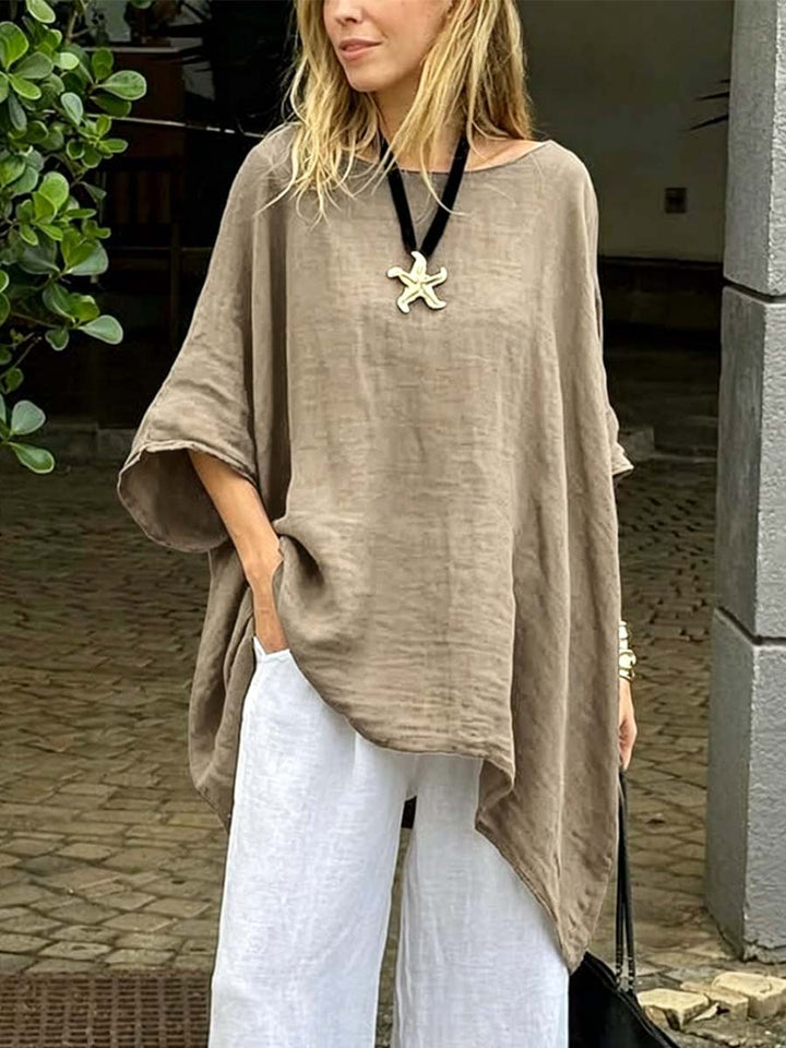 Bethany - Oversize-Tunika mit Fledermausärmeln