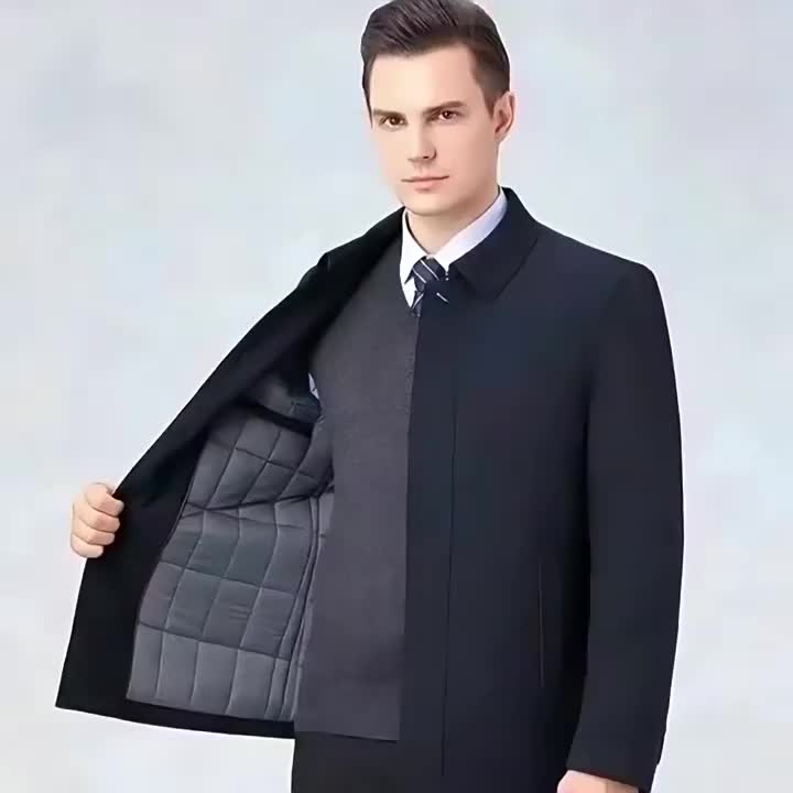 Beldren - Klassische strukturierte Jacke