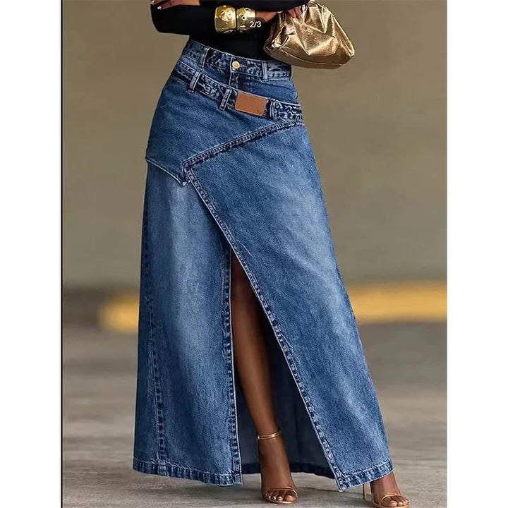 Solina - Strukturierter Lagen-Maxirock