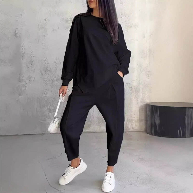 Eulavie - Soft-Touch Oversized Loungewear-Set