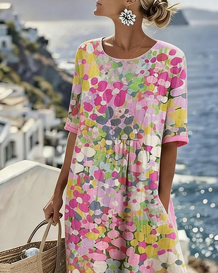 Adria - A-Linien-Midikleid mit weichem Griff