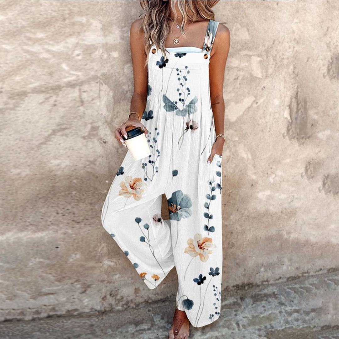 Aderyn - luftiger, bedruckter Jumpsuit