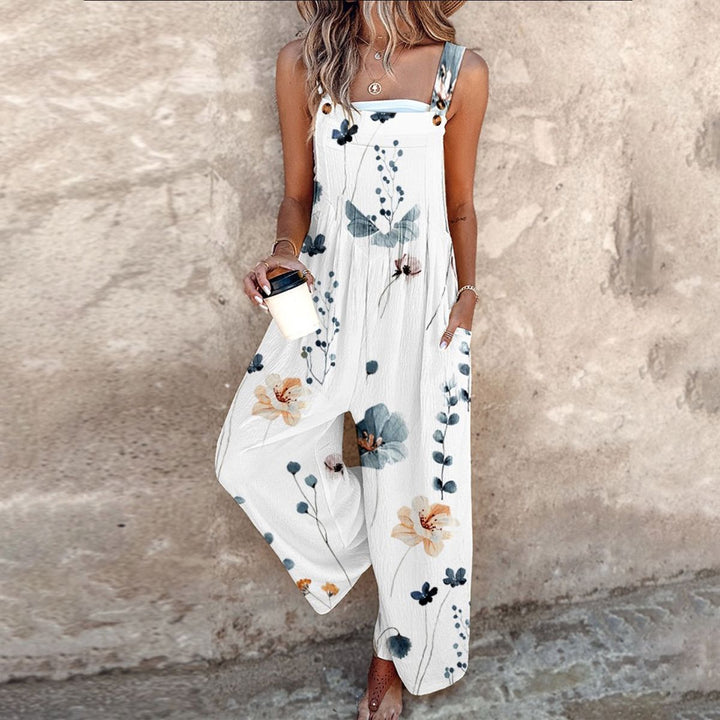 Aderyn - luftiger, bedruckter Jumpsuit