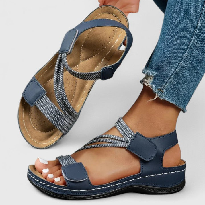 Francine - gepolsterte orthopädische Sandalen