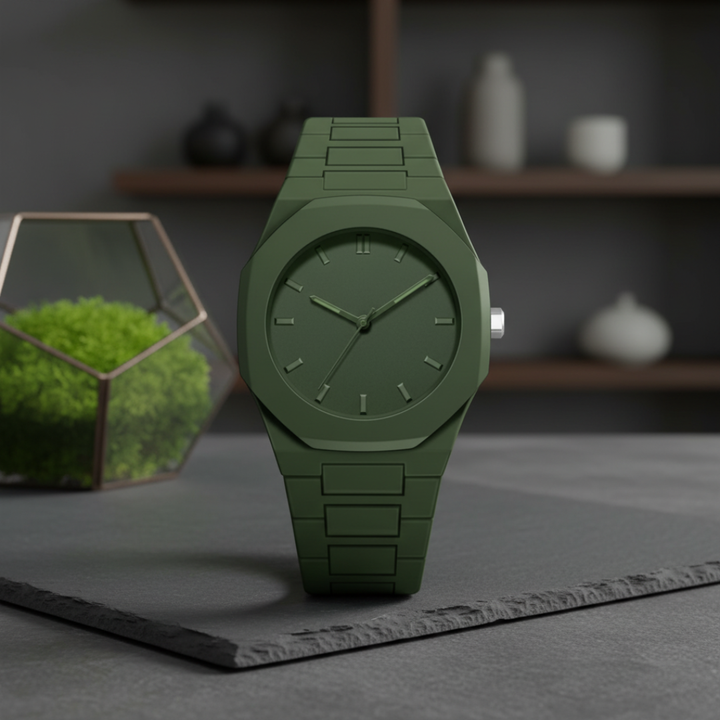 Nevrick - achteckige Stealth-Armbanduhr