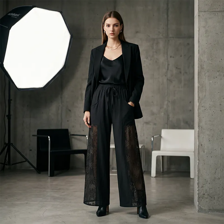 Carlotta - Leichte Spitzenhose