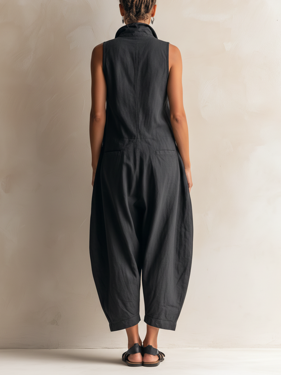 Nerine - Weicher Cargo-Jumpsuit