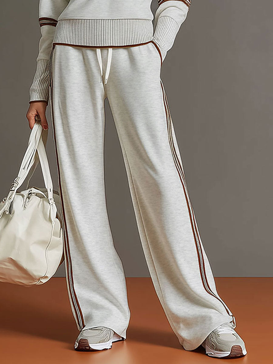 Honora - Soft-Touch-Zweiteiler mit weiter Hose