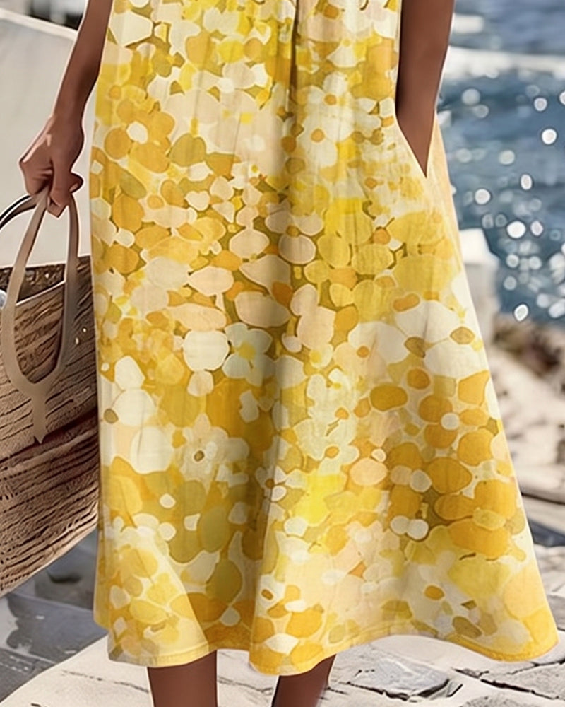 Adria - A-Linien-Midikleid mit weichem Griff