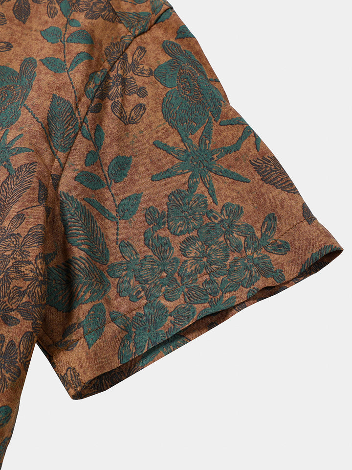 Leoric - Leichtes Kurzarmshirt mit Blumenprint