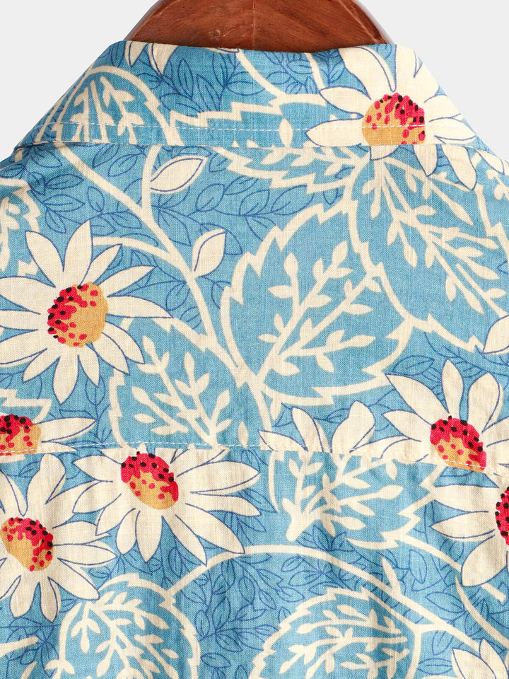Leoric - Leichtes Kurzarmshirt mit Blumenprint