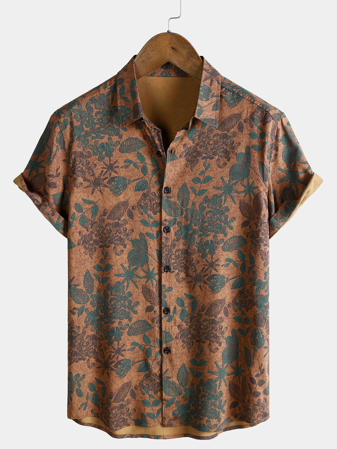 Leoric - Leichtes Kurzarmshirt mit Blumenprint