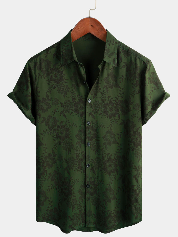 Leoric - Leichtes Kurzarmshirt mit Blumenprint