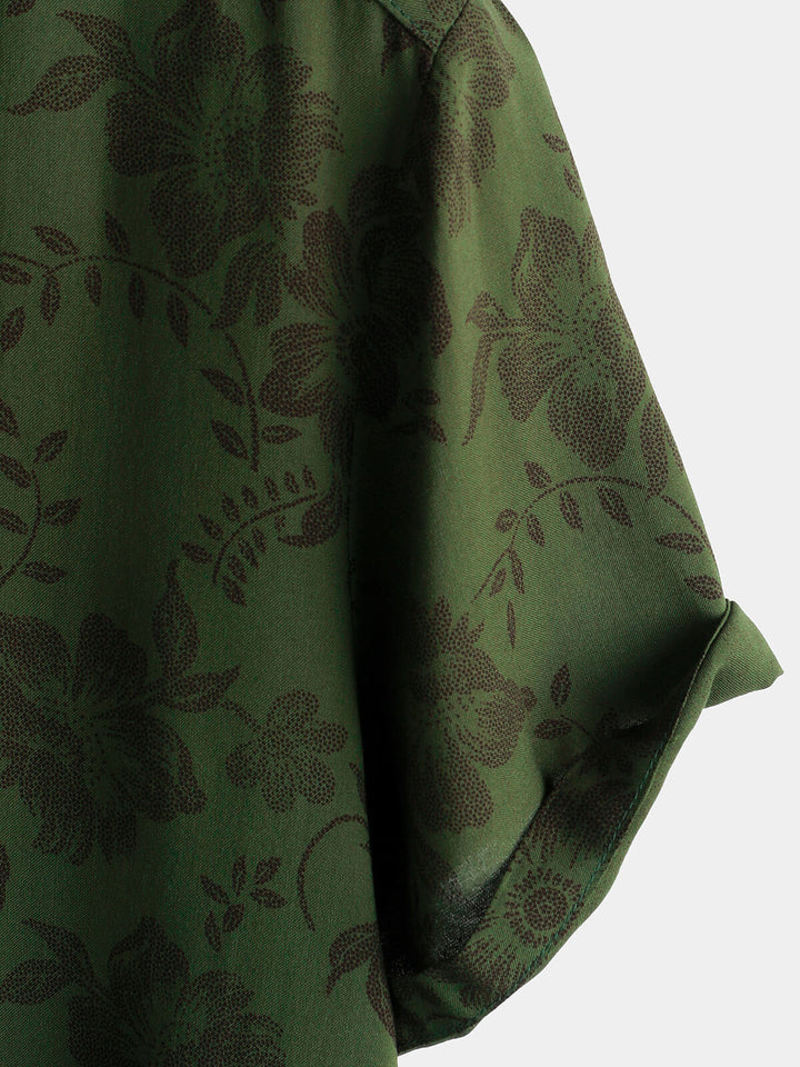 Leoric - Leichtes Kurzarmshirt mit Blumenprint