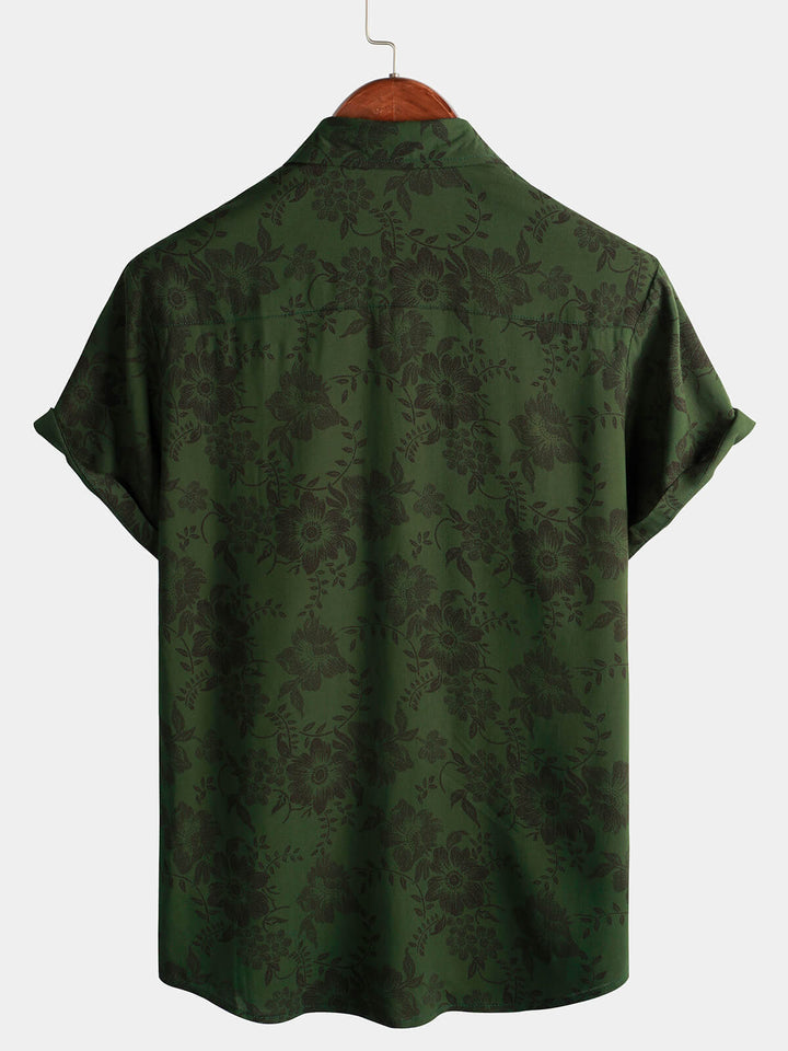 Leoric - Leichtes Kurzarmshirt mit Blumenprint
