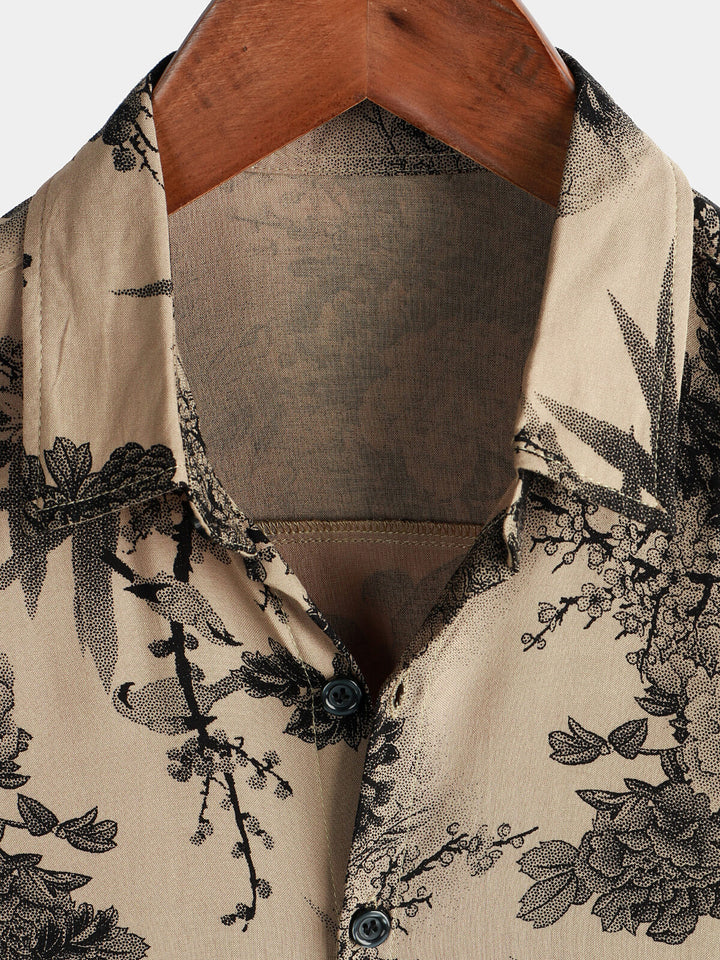 Leoric - Leichtes Kurzarmshirt mit Blumenprint