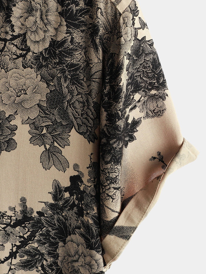 Leoric - Leichtes Kurzarmshirt mit Blumenprint