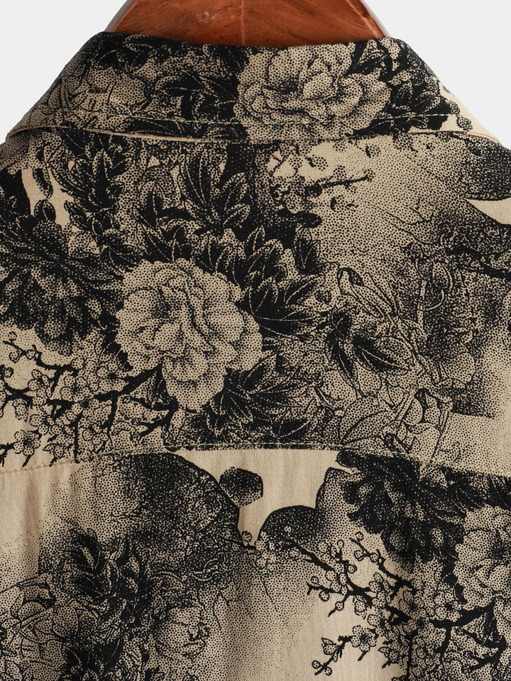 Leoric - Leichtes Kurzarmshirt mit Blumenprint