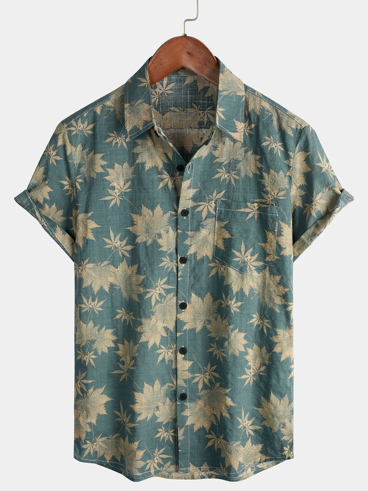 Leoric - Leichtes Kurzarmshirt mit Blumenprint