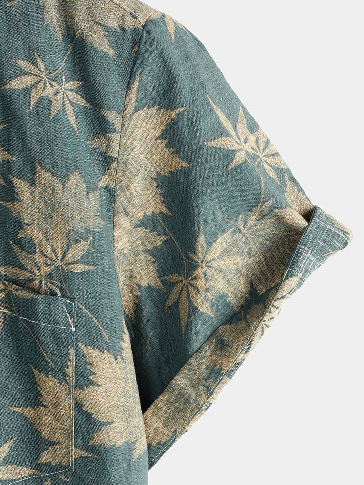 Leoric - Leichtes Kurzarmshirt mit Blumenprint