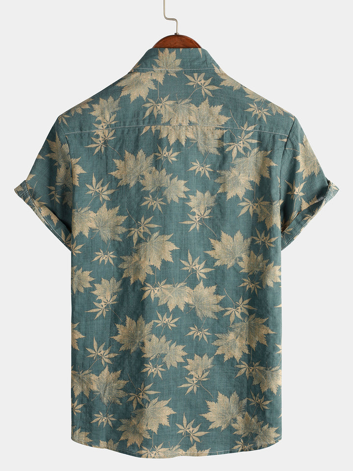 Leoric - Leichtes Kurzarmshirt mit Blumenprint