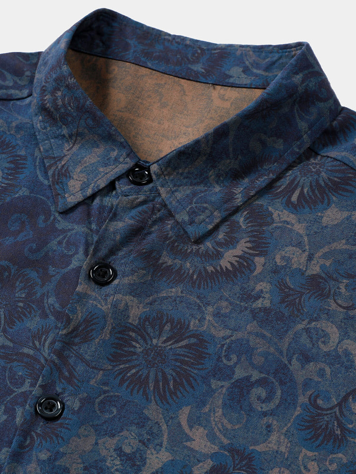 Leoric - Leichtes Kurzarmshirt mit Blumenprint
