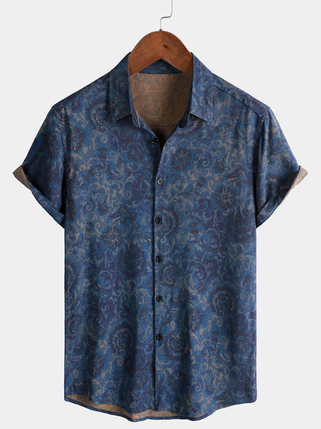 Leoric - Leichtes Kurzarmshirt mit Blumenprint