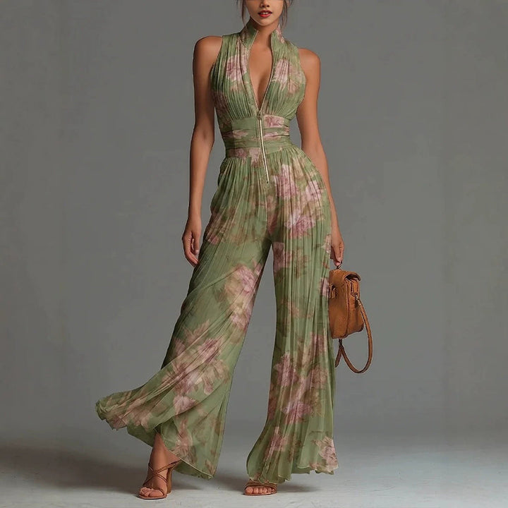 Thessalien - Weitbeiniger Soft-Touch-Jumpsuit