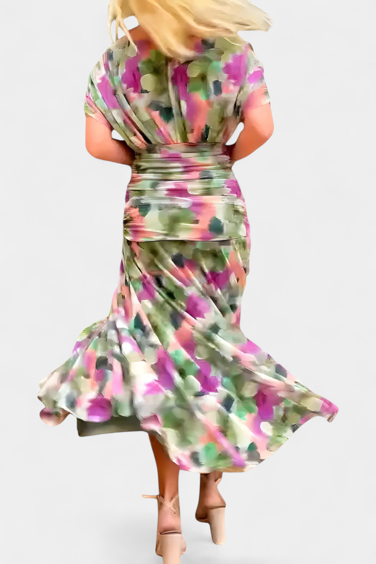 Tamsyn - Florales Maxikleid mit weicher Haptik