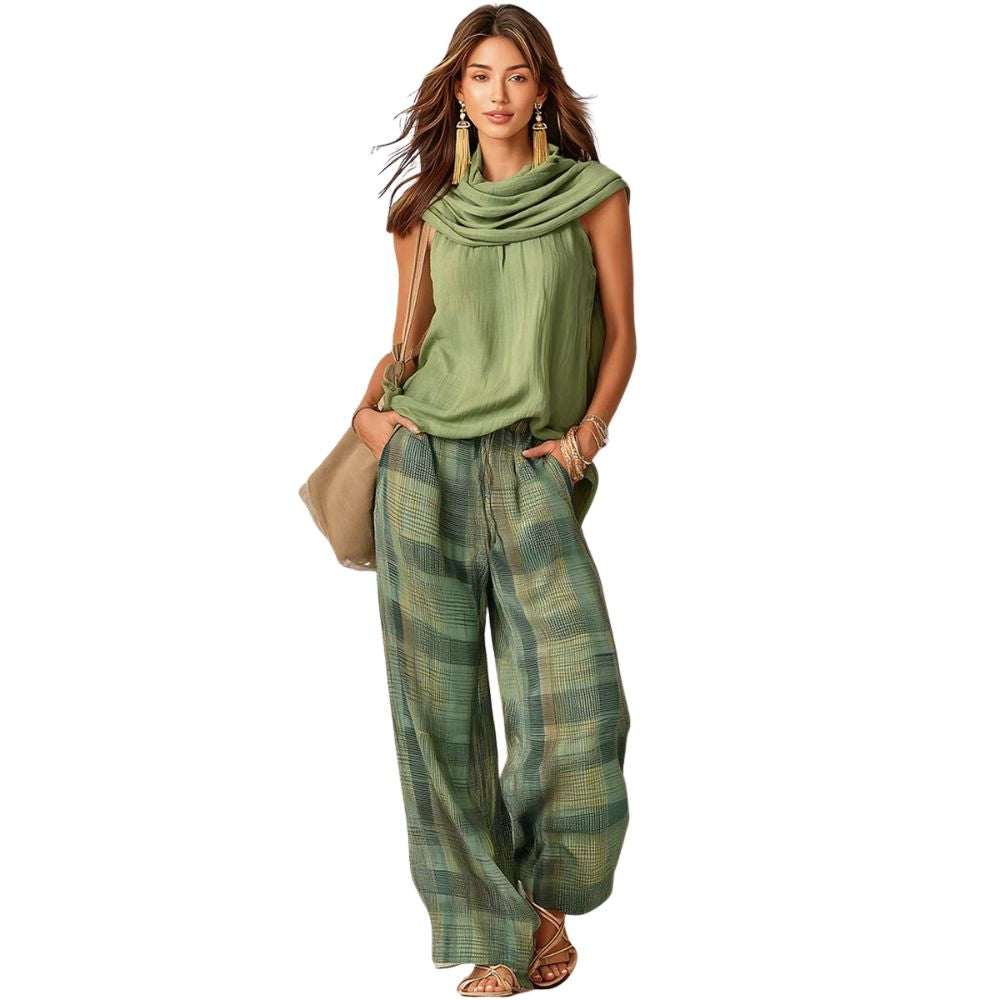 Bernice - Lässiges zweiteiliges Hosen-Set