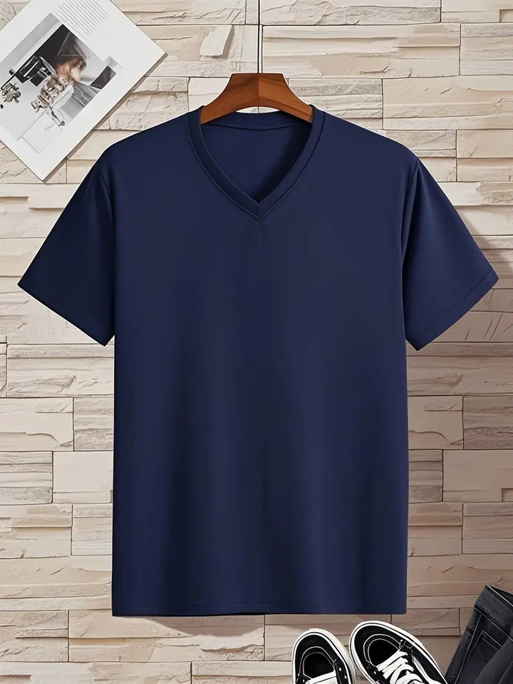 Trevor - Besonders weiches V-Ausschnitt-T-Shirt