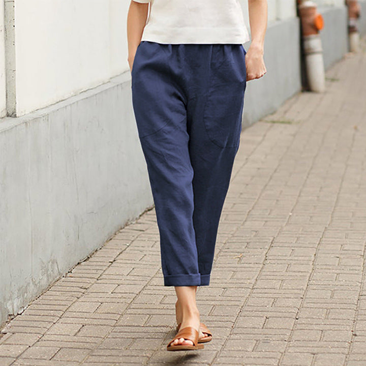 Lyra - Maßgeschneiderte Hose mit geradem Bein