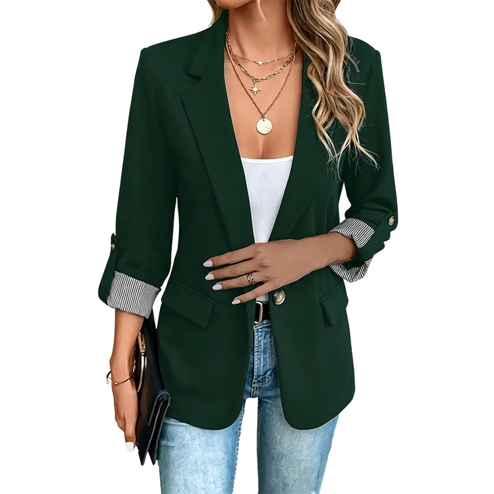 Neravelle - Taillierter Blazer mit aufgerollten Ärmeln