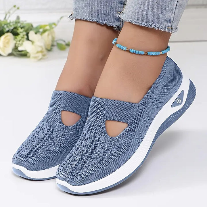Yalia - Gepolsterte Walkingschuhe