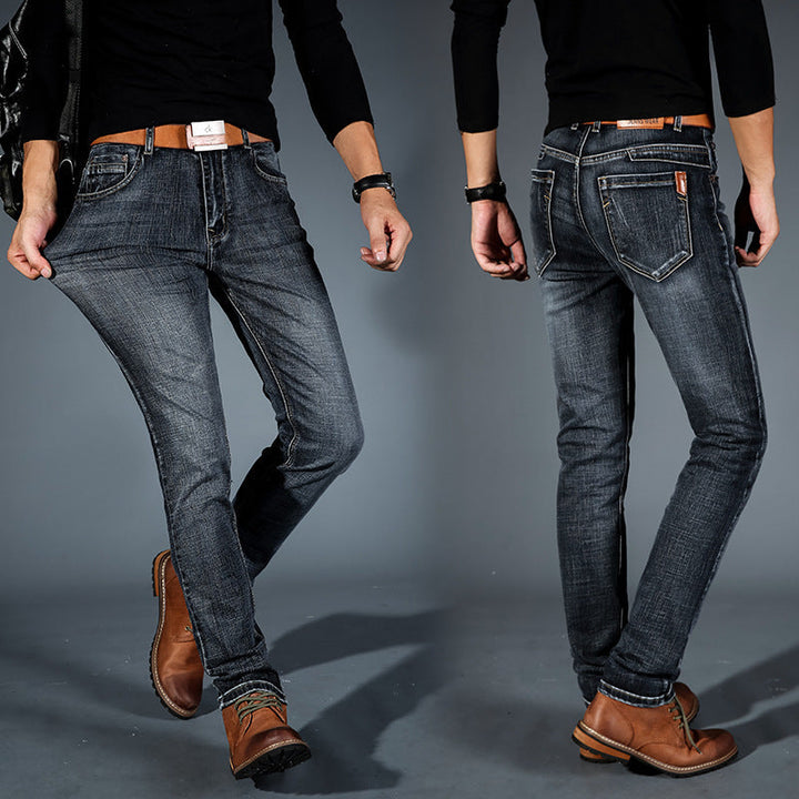 Elian - Schmal geschnittene Stretch-Jeans