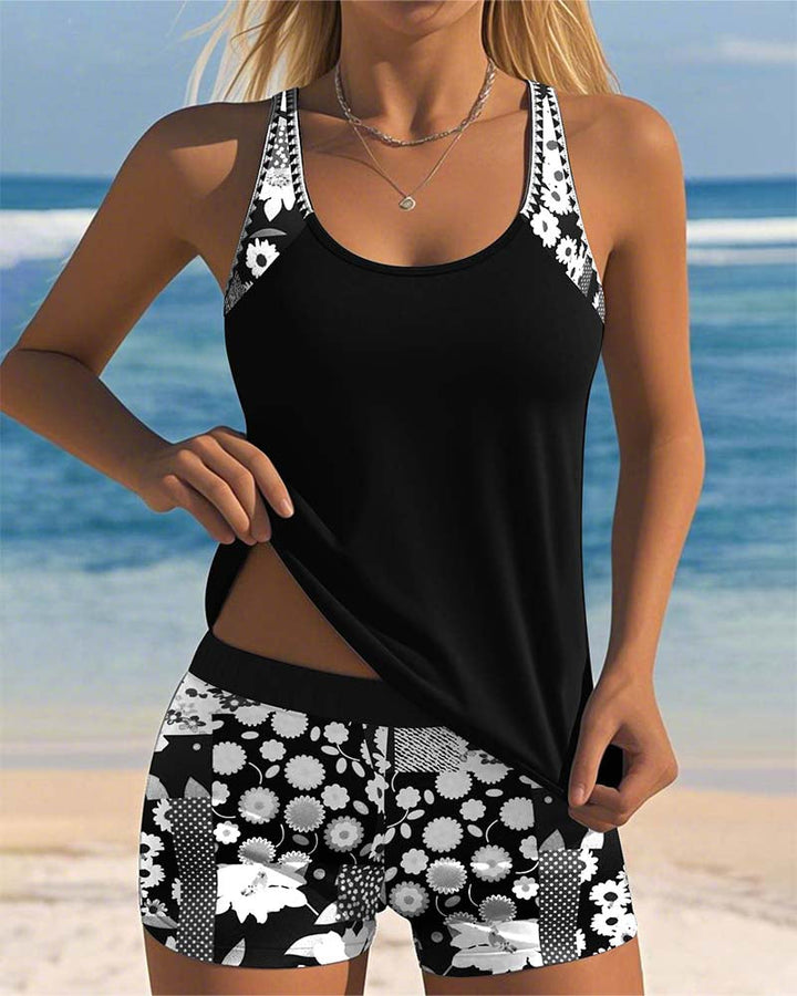 Zinnia - schnelltrocknendes Badeanzug-Set