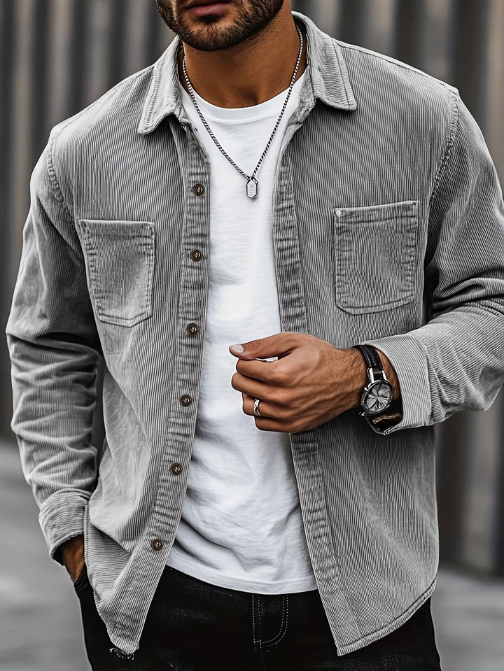 Halewick - Hochwertiges Utility-Overshirt