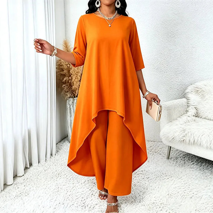 Laurivelle - Soft-Touch Plus Size Maxikleid