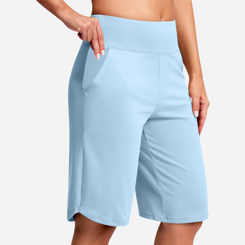 Odeliora - Komfortable, hoch taillierte Bermudashorts