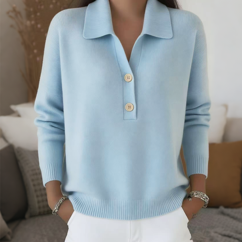 Marcellisse - Extraweicher V-Ausschnitt-Pullover
