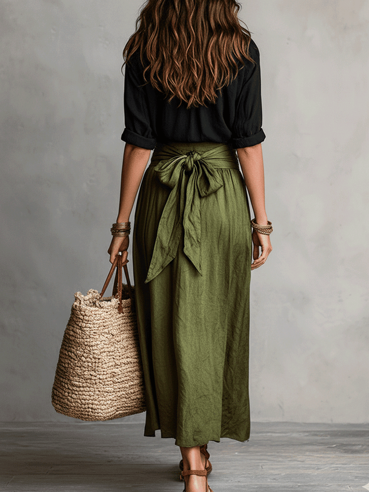 Estella - eleganter Zweiteiler aus Bluse und Midirock