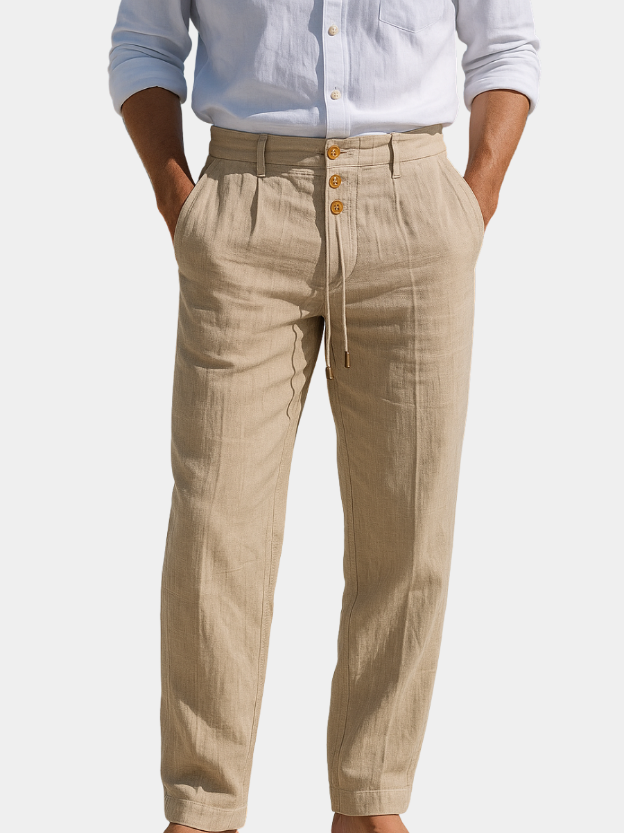 Kenneth - Leichte Leinenhose