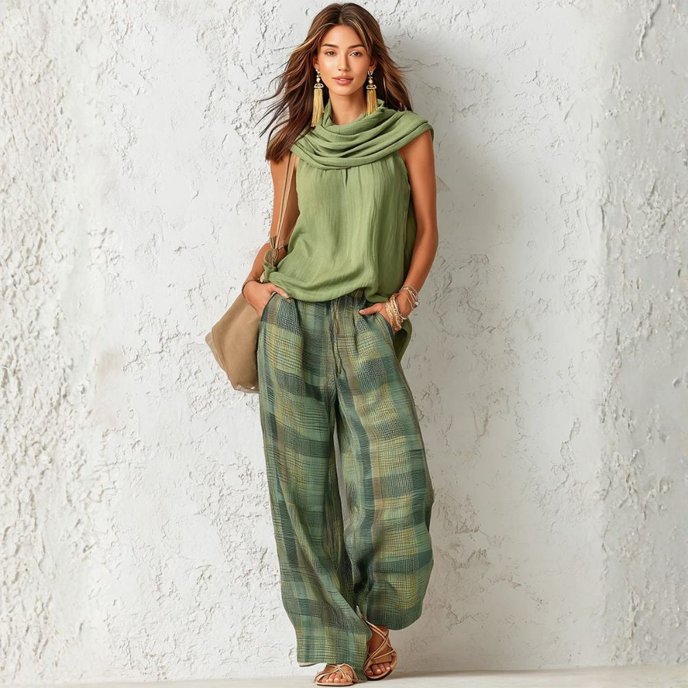 Bernice - Lässiges zweiteiliges Hosen-Set