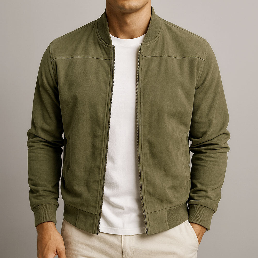 Trenton - Freizeitjacke mit durchgehendem Reißverschluss