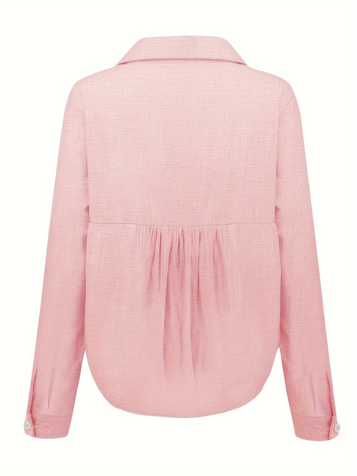 Rowena - Transparente Bluse mit Fransen
