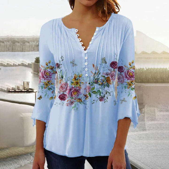 Devika - Bluse mit Floralprint